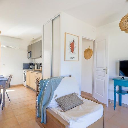 Capra Scorsa - Appt Vue Mer Et Piscine Partagee Belgodère Extérieur photo