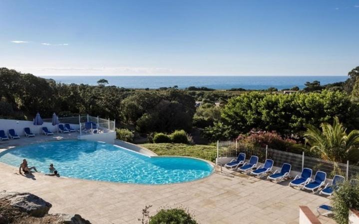 Capra Scorsa - Appt Vue Mer Et Piscine Partagee Belgodère Extérieur photo